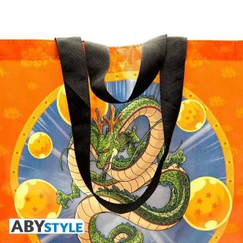 DRAGON BALL - Einkaufstasche  Shoppen Sie mit dem Drachen Shenlong und zeigen Sie stolz das Kame-Symbol der Schüler des Meisters Roshi mit dieser Dragon Ball Z Einkaufstasche von ABYstyle.